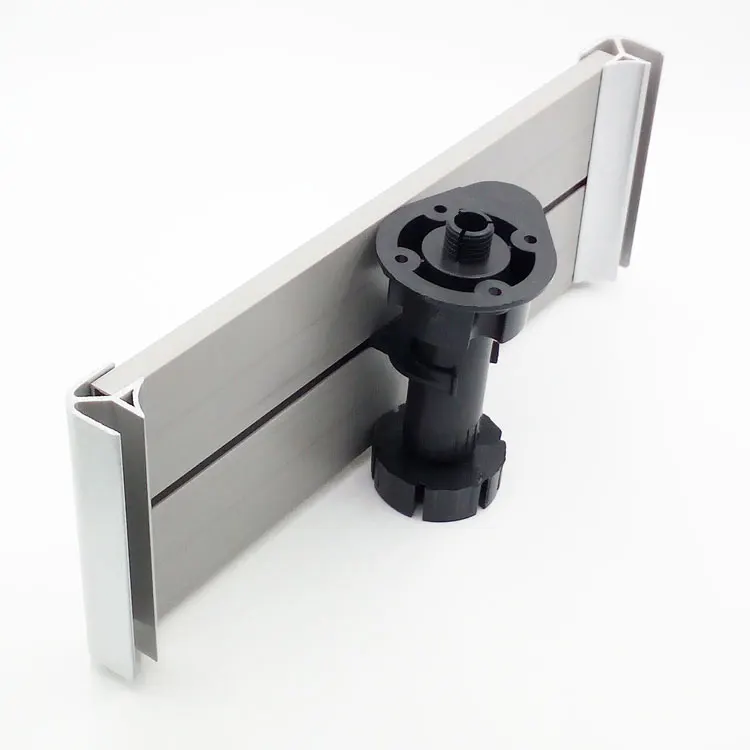 Waterproof pvc kitchen cabinet skirting board price with sealing strip