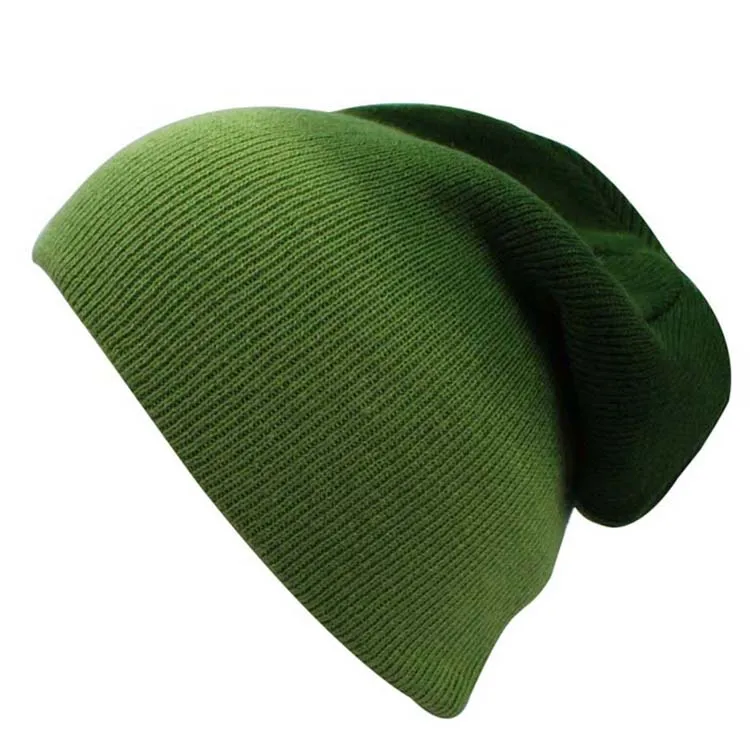 Custom factory cotton crochet gradient ramp beanie
