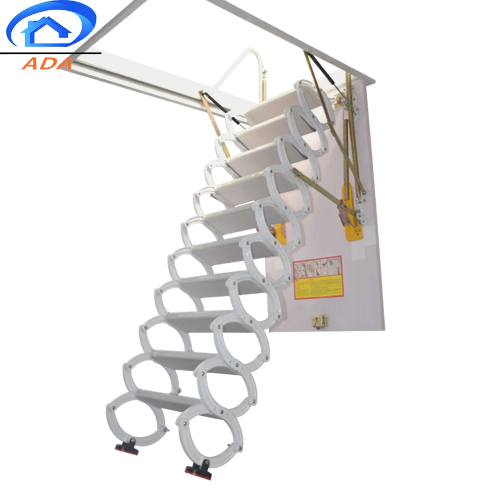 Family Use Lightest Folding Telescopic Ladder