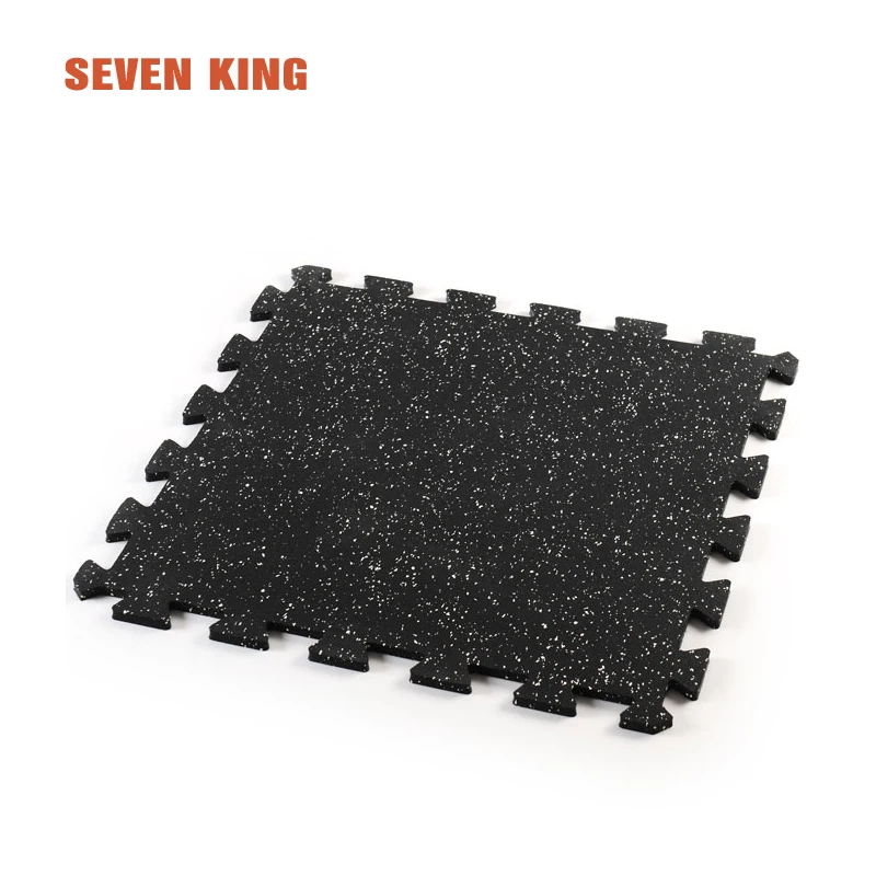 interlocking floor gym rubber mat