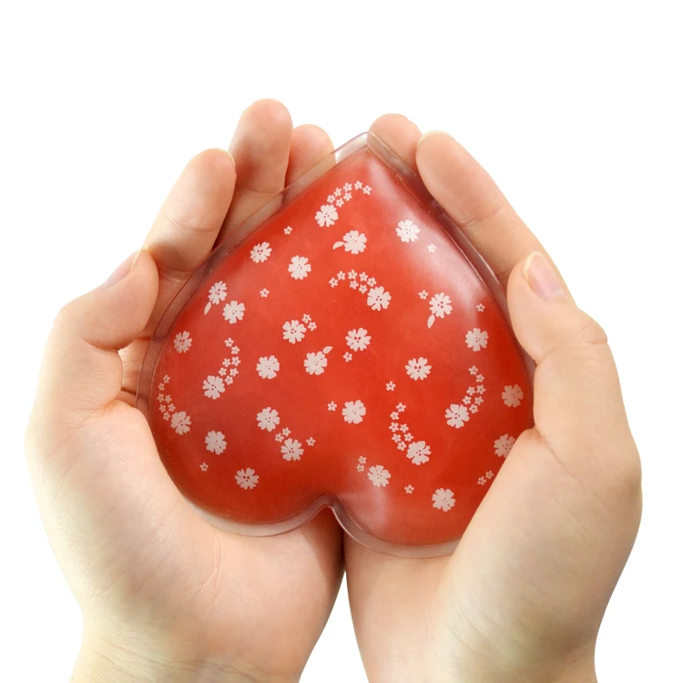 customized shape promotion medical hand warmers with metal disc gel hot pad