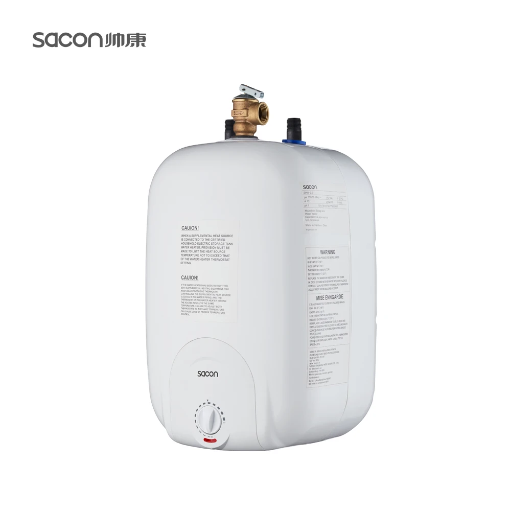 
Sacon Under Sink Water Heater 120V 2.5 Gallon with ETL Certification 