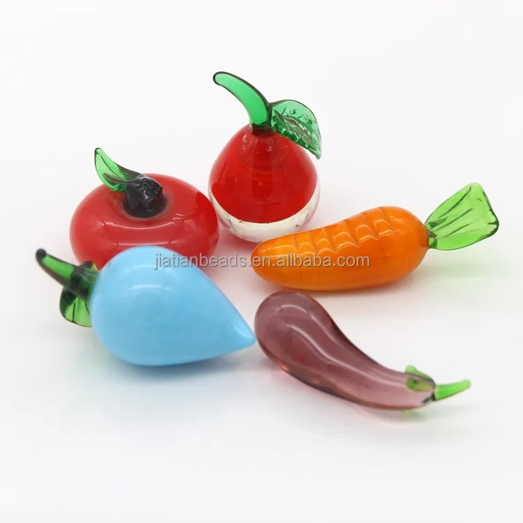
Handmade lampwork murano glass fruit vegetable home decoration 