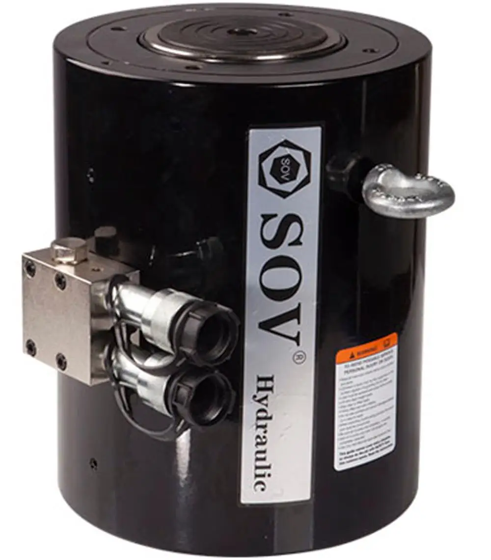 Short Delivery Time 50 Ton Double Acting Hydraulic Ram Cylinder