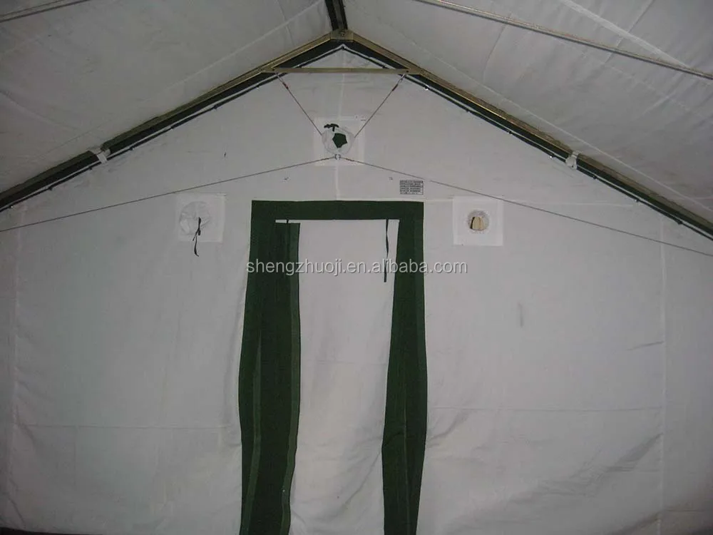 thick 10 persons cotton canvas tent
