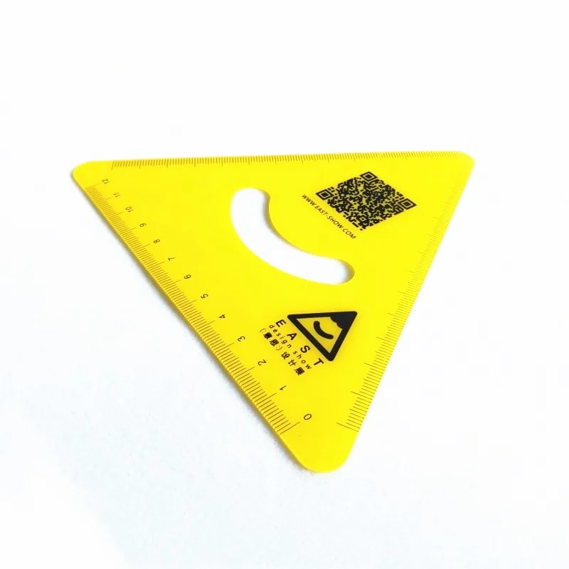 Цена по прейскуранту завода акриловая треугольная линейка треугольные весы Лазерная линейка