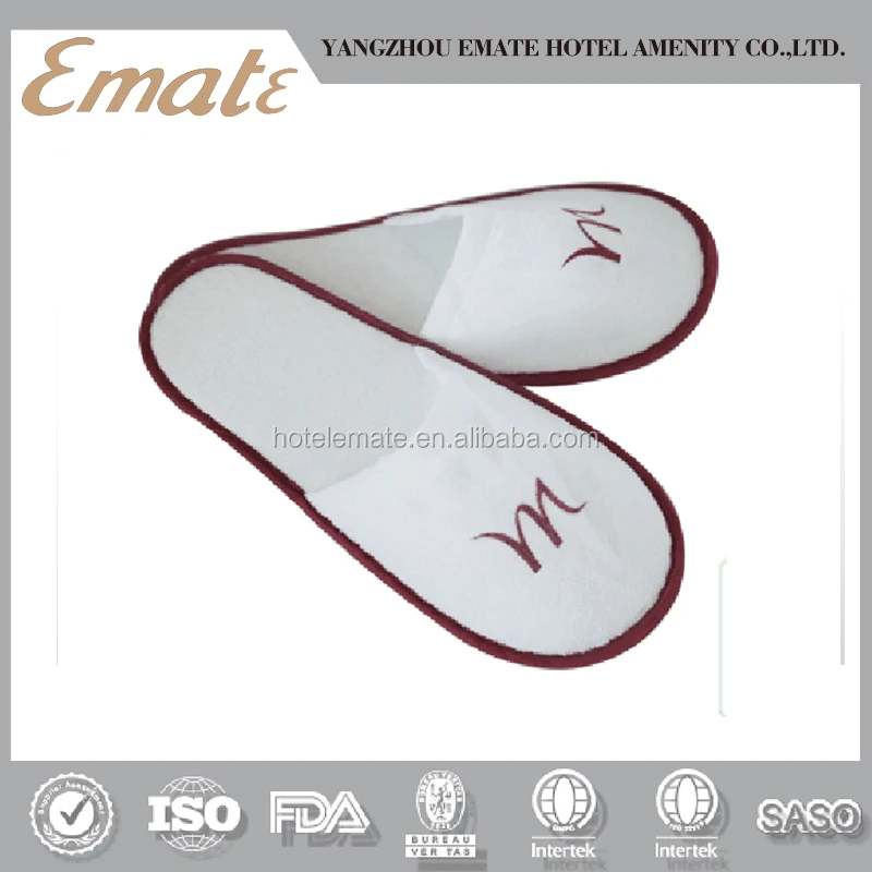Дешевые Тапочки для отеля с махровым полотенцем тапочки удобства