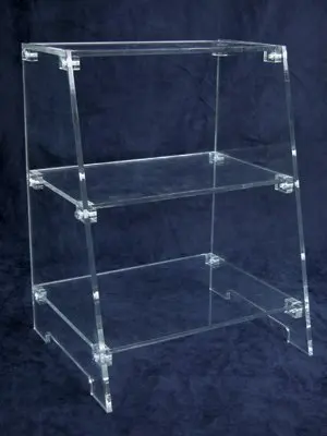 Acrylic Display Cases Acrylic display showcase box Acrylic Display Case with Hinged Door and Hasp