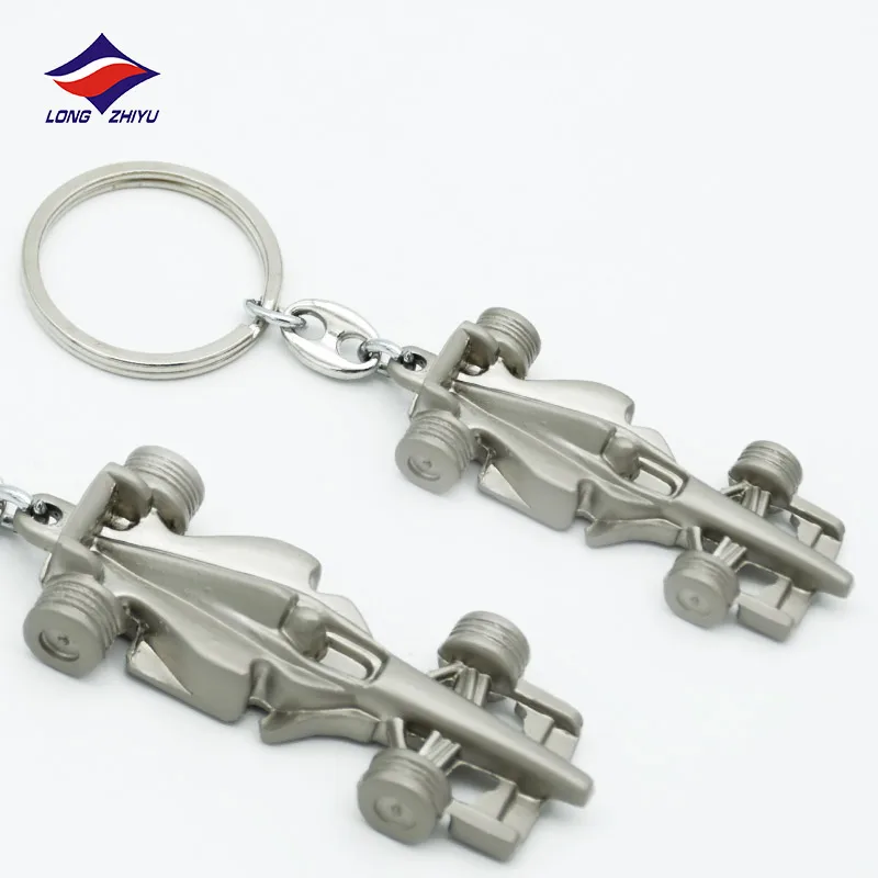 Longzhiyu 14 Years Maker Car Logo Keychain Custom Brand Metal Keyring 3D Full Metal Key Chain Souvenir Crafts Factory Wholesale