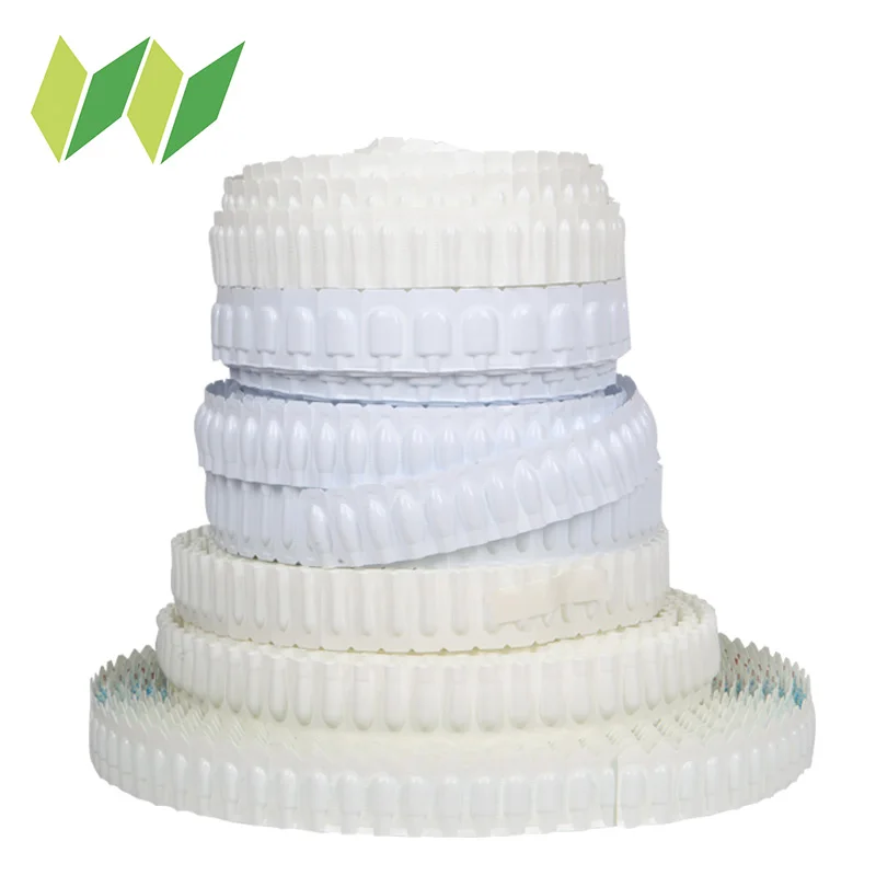PVC/PE suppository shell for suppository packaging