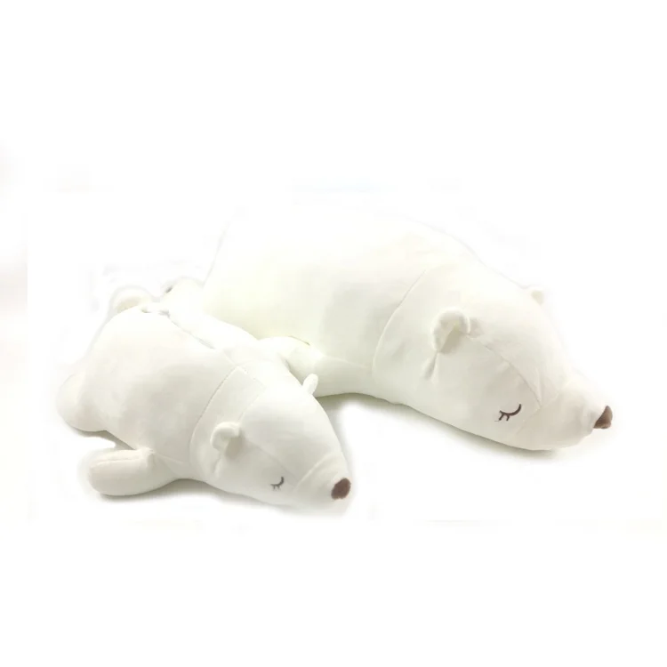 
Factory Decorative Cartoon Super Soft Plush Stuffed Led Lying Toy Bear 