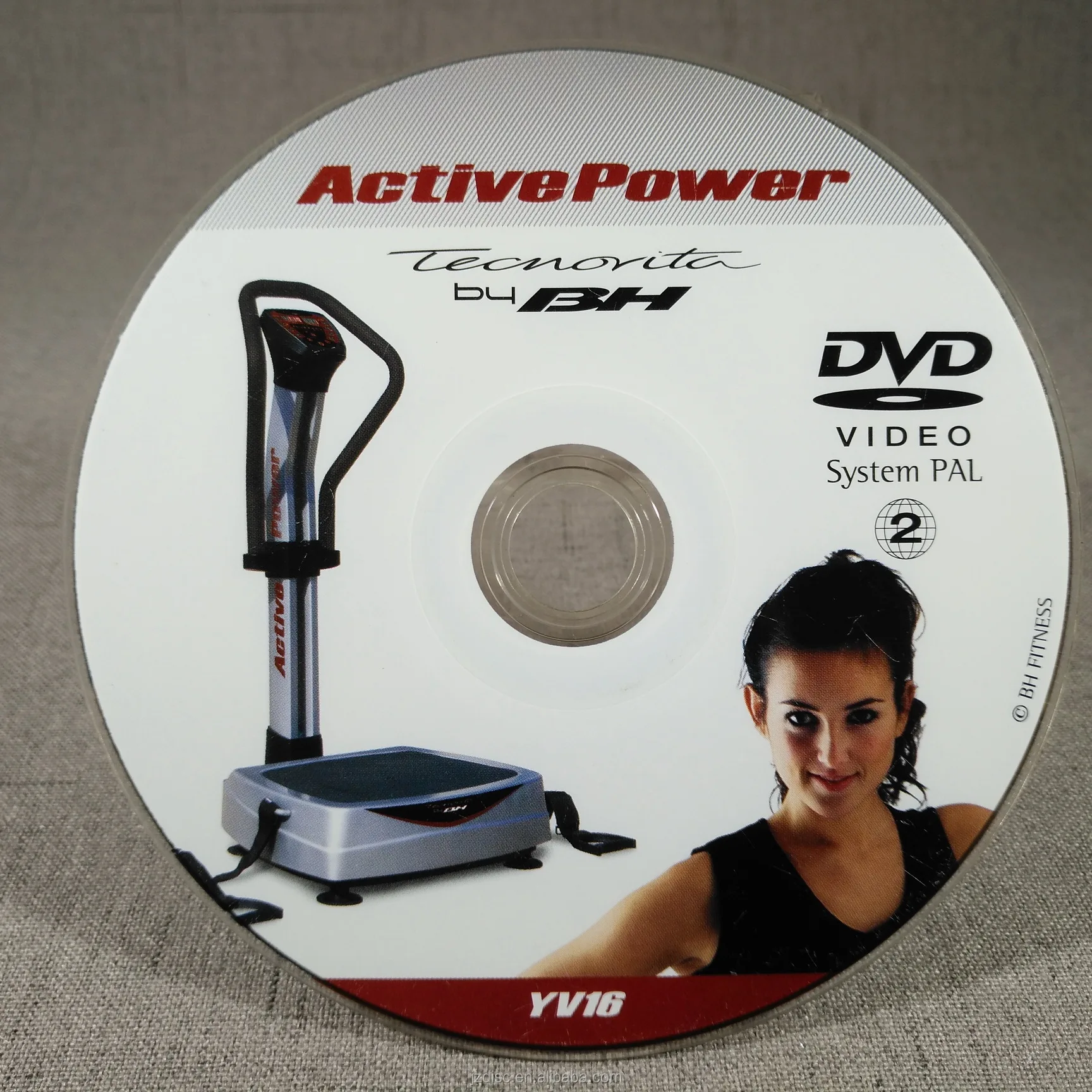 Workout Fitness DVD Replication Duplication Packaging Services