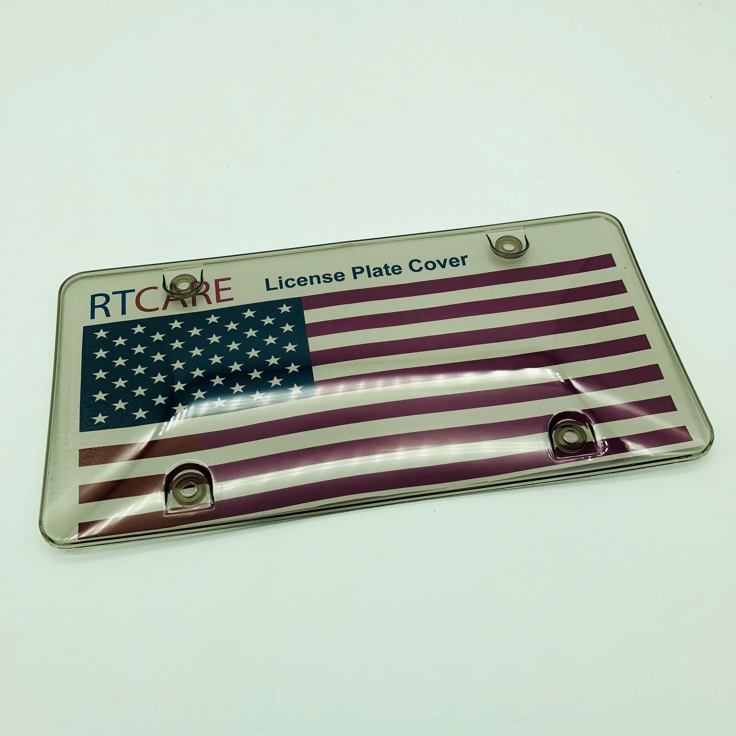 Unbreakable 4 Holes Plastic Licence Plate Frames License Plate Frame Cover For Canada USA Size