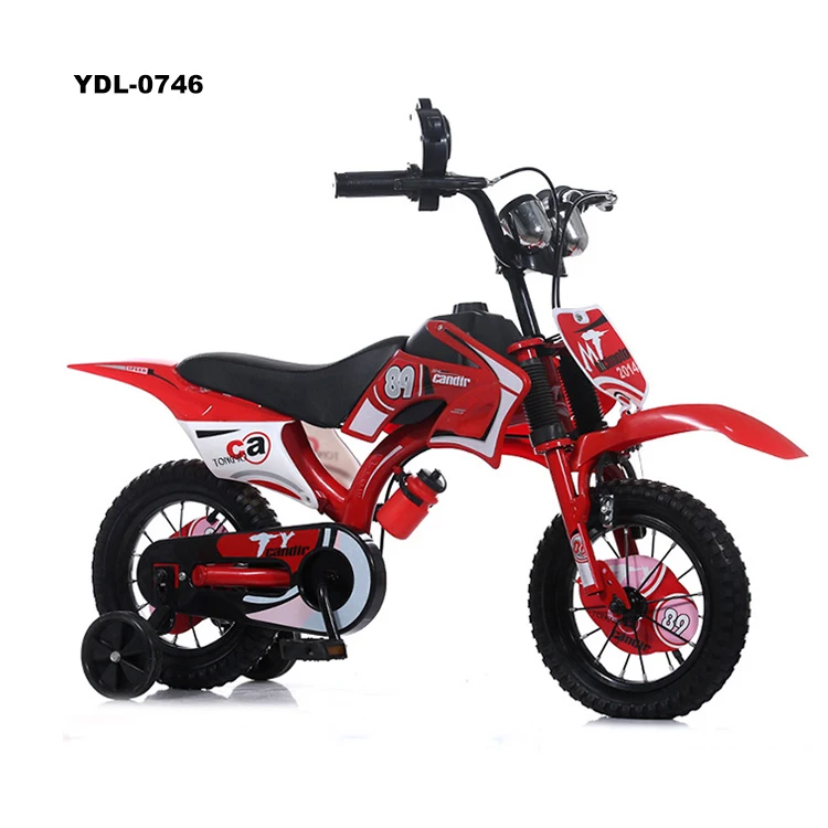 Мото детский велосипед 12-дюймовый односкоростной детский велосипед