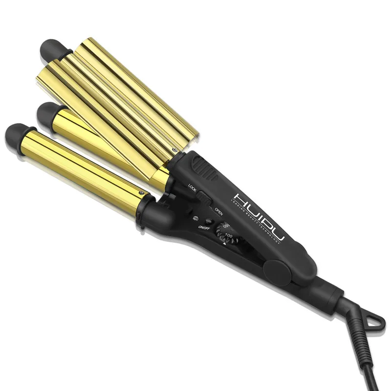 triple magic hair curler curling machine hair roller with factory price
