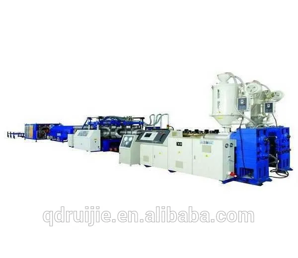 пвх/pe двустенных гофрированных труб машина