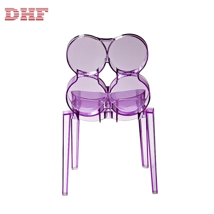 DHF Furniture New Product Restaurant PC Chairs Transparent Wedding Chairs Sale