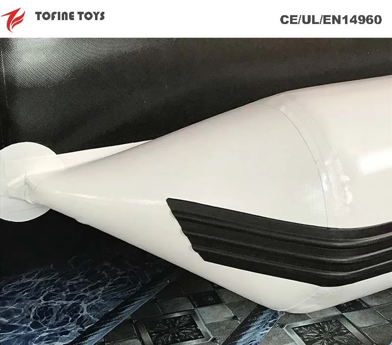 6 Seats inflatable water flying fish banana boat