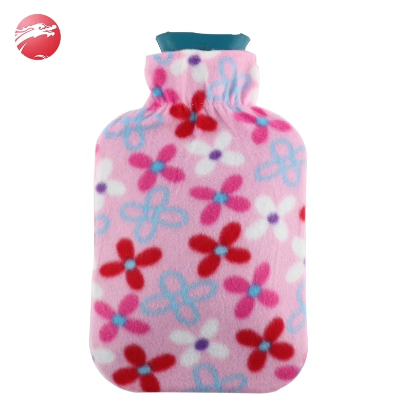 
Factory direct sales 2000Ml Rubber Hot Water Bag Hot water Bottle With Cover 