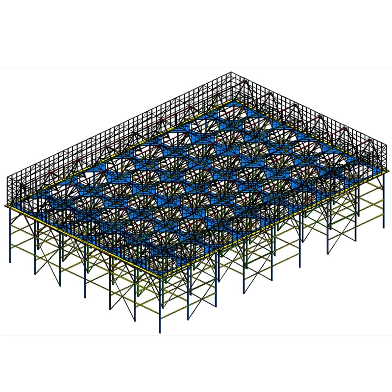 
Customized steel structure space frame 