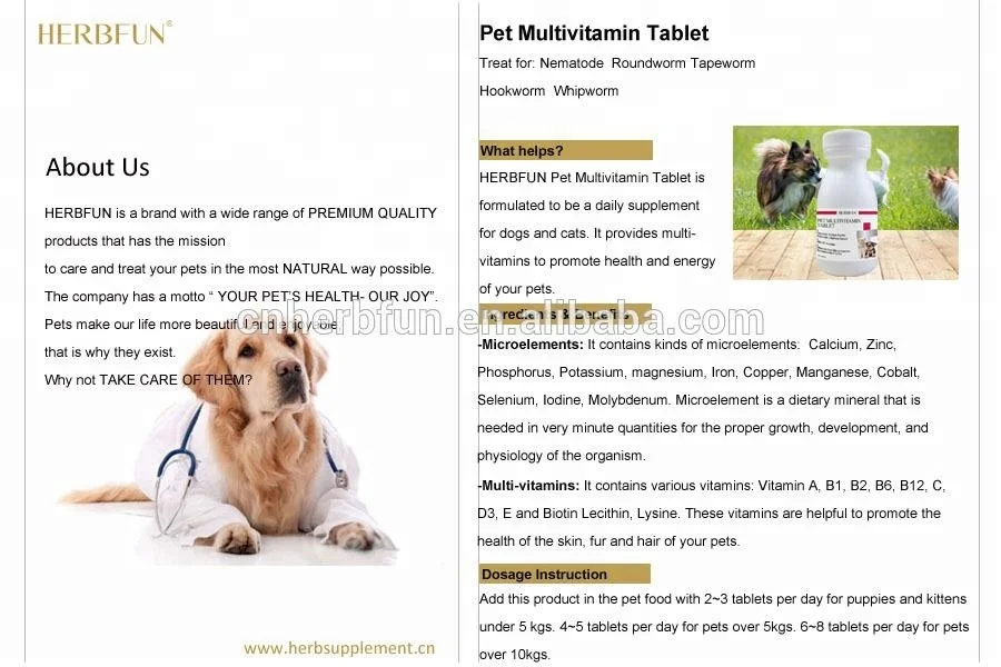 
Premium Natural Hip and Joint Support Supplement Vitamin Chews for Dogs and Cats 