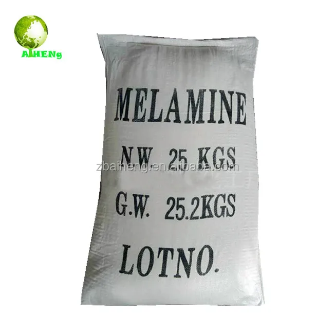 
99.8% Purity Manufacturer Glazing Chemical Raw Material Formaldehyde Resin Price Melamine Powder 