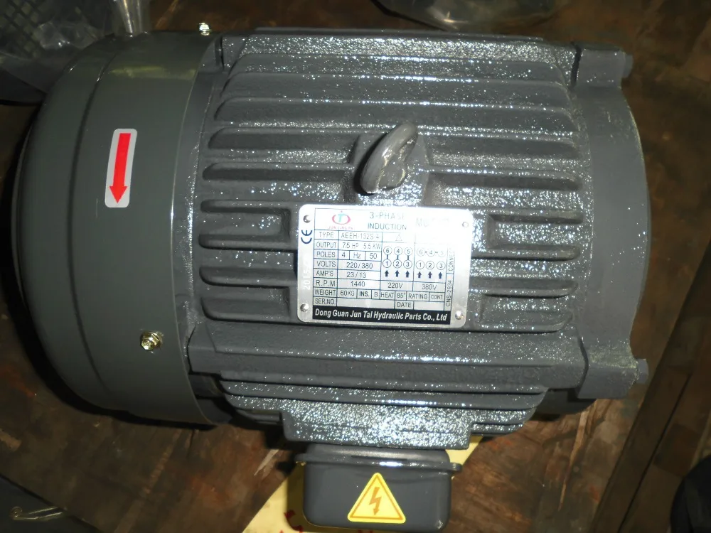 Three Phase AC Motor 380V Hydraulic Vibrating Electric Motor Made in China