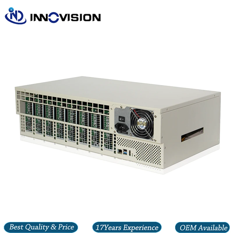 Excellent 8 GPU Frame Graphics Card Supercomputing Barebone