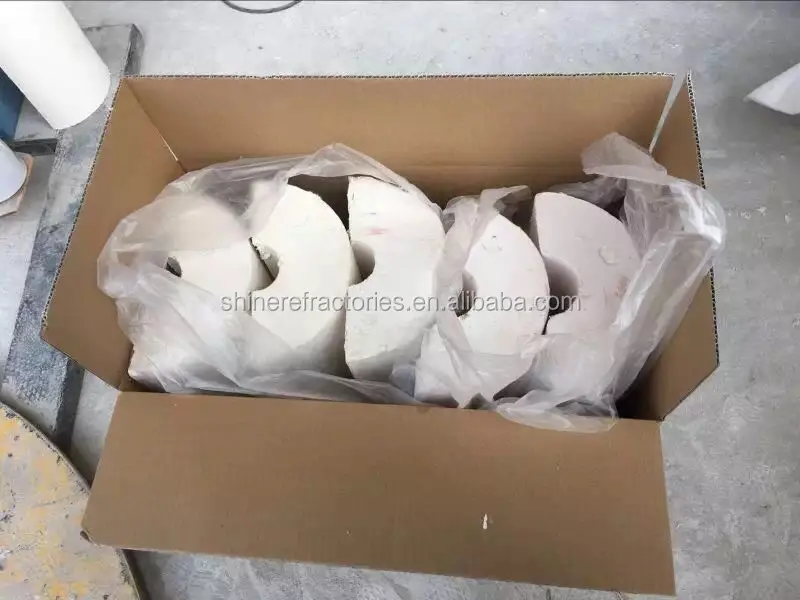 
High quality of non asbestos fireproof calcium silicate pipe insulation 