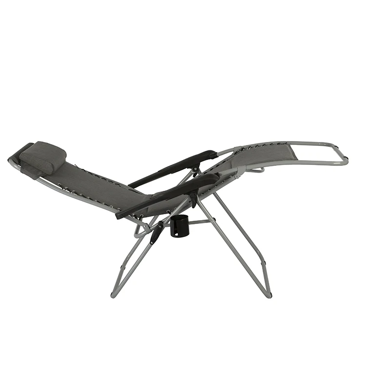 Outdoor portable cheap best steel folding reclining  zero gravity beach hiking garden chaise lounge chairs