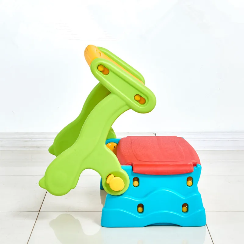 Kids Cabinets Toy Organizer double use storage bench table children plastic table