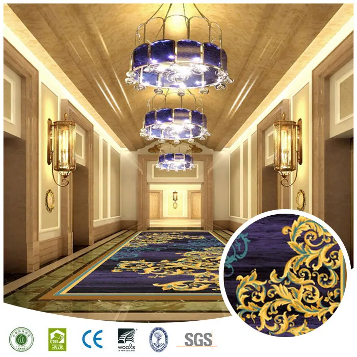 Hand Tufted Carpet Flooring Luxury Hotel Carpet Restaurant Custom Carpet Rugs For Hotel Lobby
