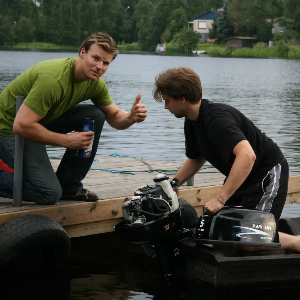 3.6hp portable small outboard motor / outboard engine / boat engine