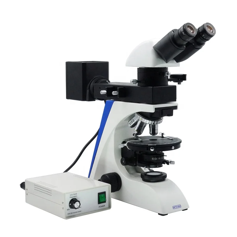 OPTO-EDU A15.2601-RTB 640X Reflecting And Transmitting Professional Binocular Polarizing Microscope