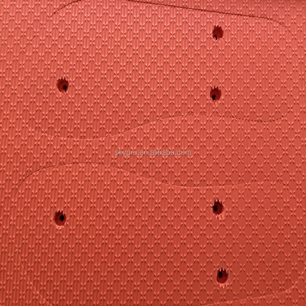 Fashion High Density EVA Flip-flop Sole Logo Embossed Professional Custom Printing Beach EVA Sandal