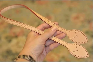 bag handles genuine leather bag straps shoulder bag Vachetta leather straps