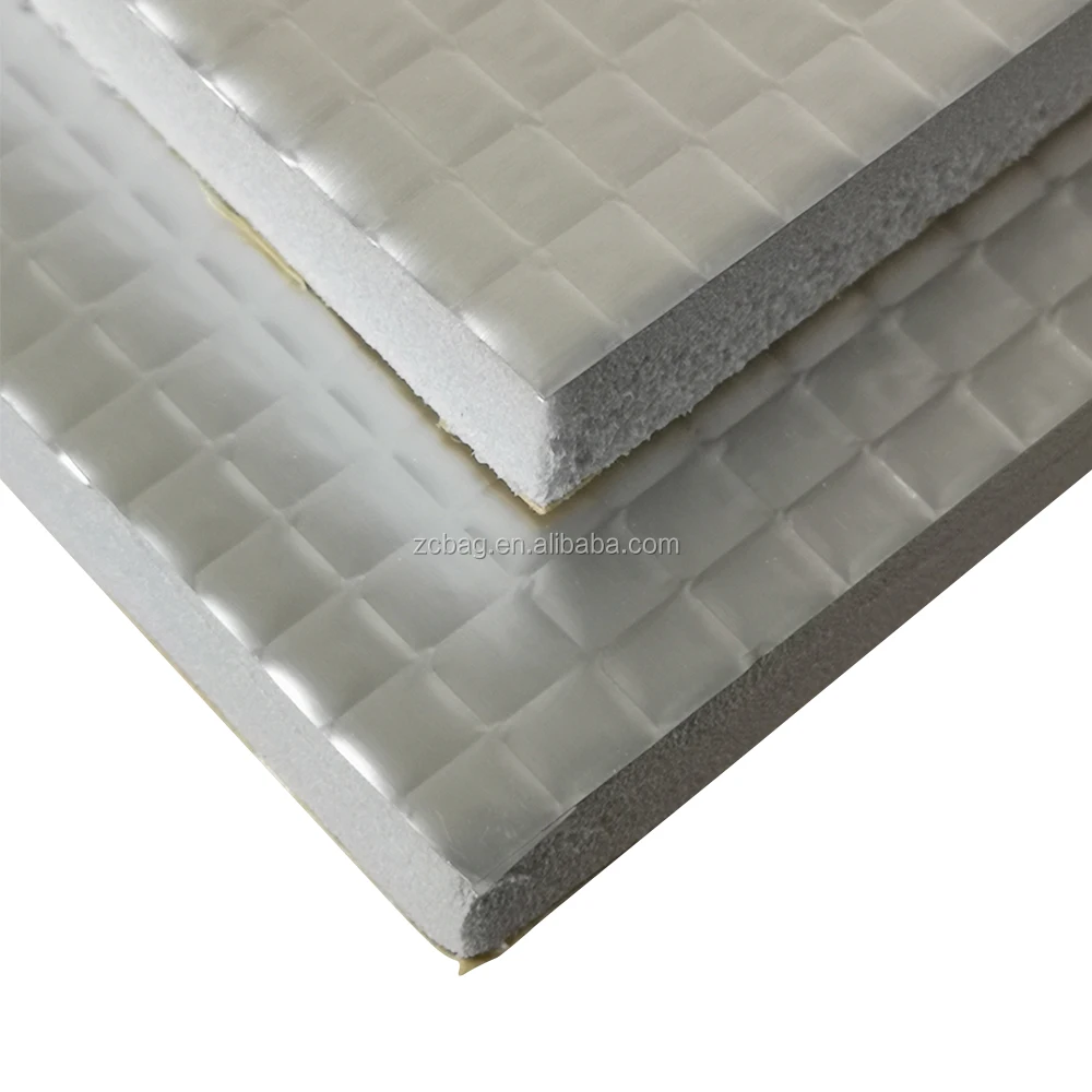 Self adhesive aluminum foil foam insulation soundproof and fireproof polyethylene foam sheet