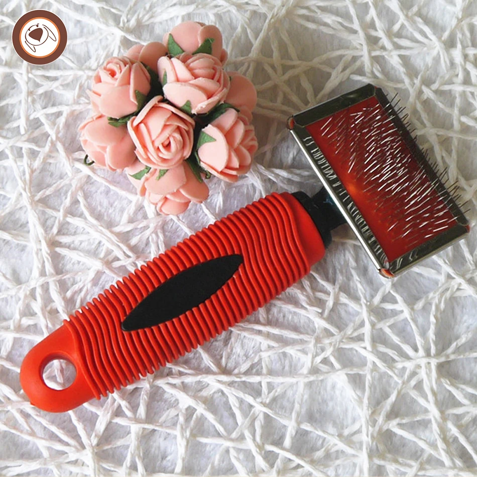 Pet Grooming Brush Deshedding Tool Dog And Cat Dematting Comb Shell-shaped Shedding Comb