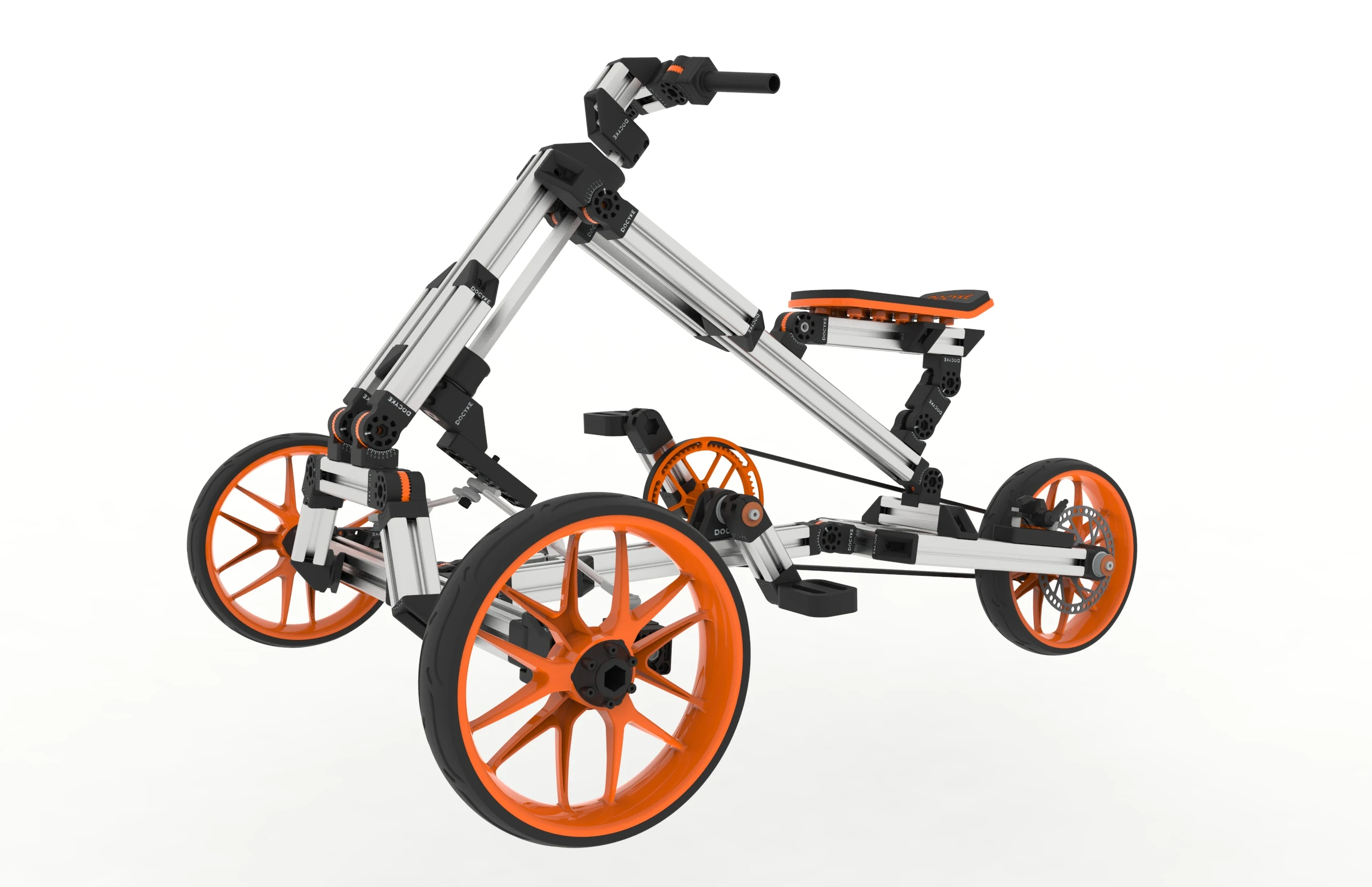 Docyke самодельный велосипедный Балансирующий автомобиль push bike A school Walker Scooter деформированная игрушка велосипед infento детский автомобиль