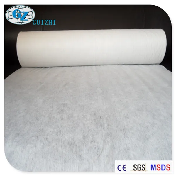 Viscose Spunlace Nonwoven Fabrics Shanghai for Baby Wipe Raw Material, 30-100gsm Viscose / Polyester Pongee Fabric CAR Industry