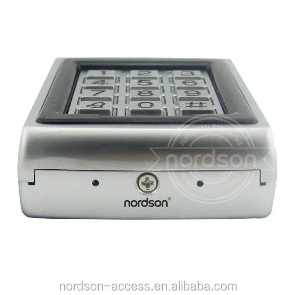 Nordson (NT-120) Waterproof Metal Luminious RFID Access Control with Relay Output Keypad Card Reader