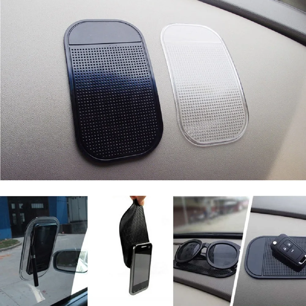 Phone Anti slip mat Car Accessories Styling Anti Slip Mat for Mobile Phone Mp3 Mp4 Pad Key GPS Anti Slip Mat