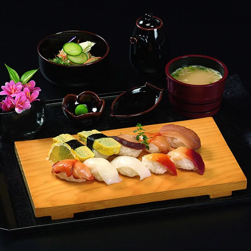 sushi cutting board/bamboo sushi pad/bamboo sushi stand