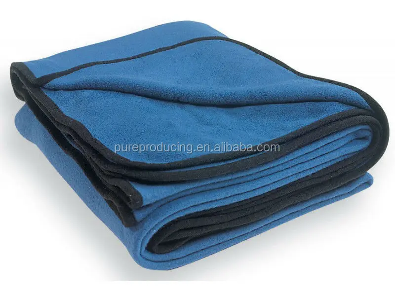 
Disposable fleece airline blanket 