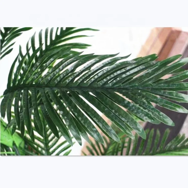 Indoor Artificial Bonsai Kwai Trees Plastic Phoenix PalmTrees On Sales