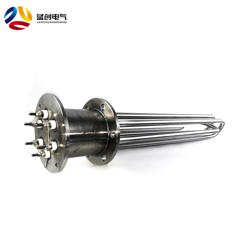 3 phase 6kw electrical thermostat tubular heater 8kw heating element