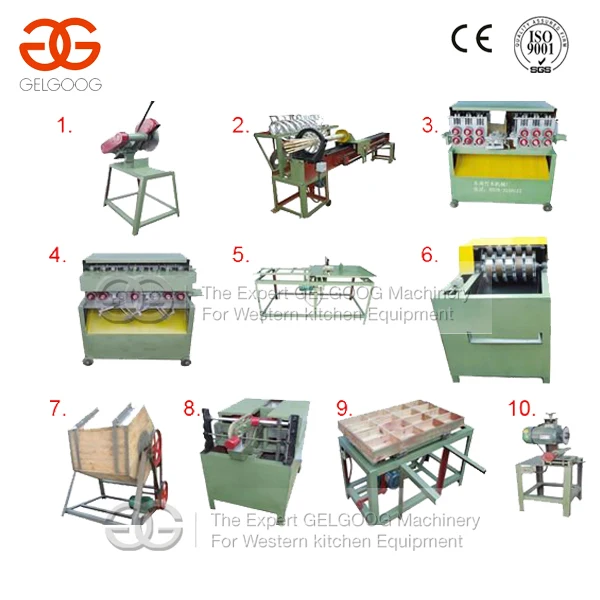 Лидер продаж, профессиональная линия оборудования для производства бамбуковых зубочисток | Машина для обработки бамбука | Машина для производства бамбуковых зубочисток