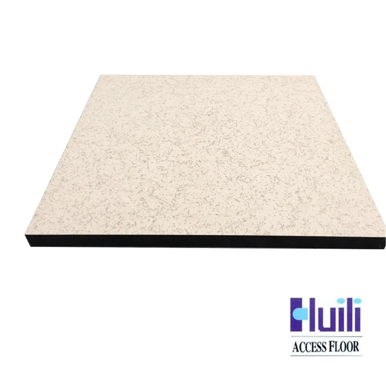 Antistatic HPL Finish Calcium Sulphate Raised Floor/Access Floor Panel with PVC band edge