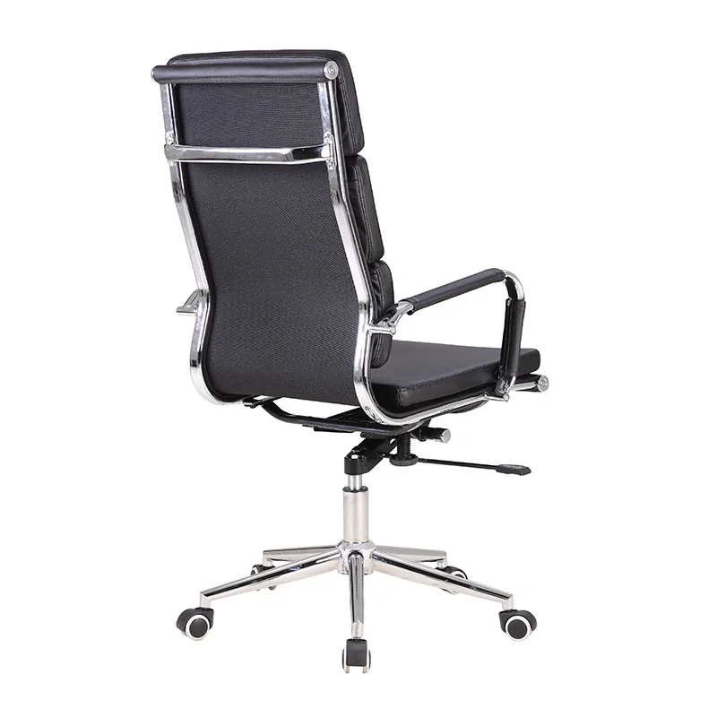 Modern high back ergonomic leather executive upholstered office computer chair