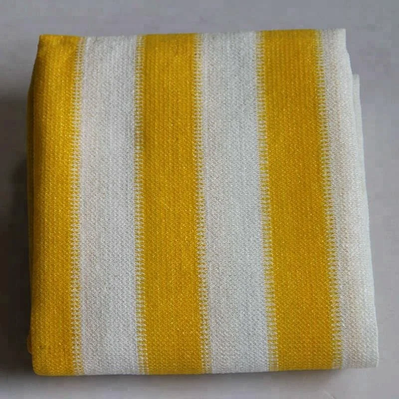 Jinguan Factory Supplier HDPE Virgin Plastic+UV Treated Stripes Color Decorative Garden Balcony Privacy Fence Screen